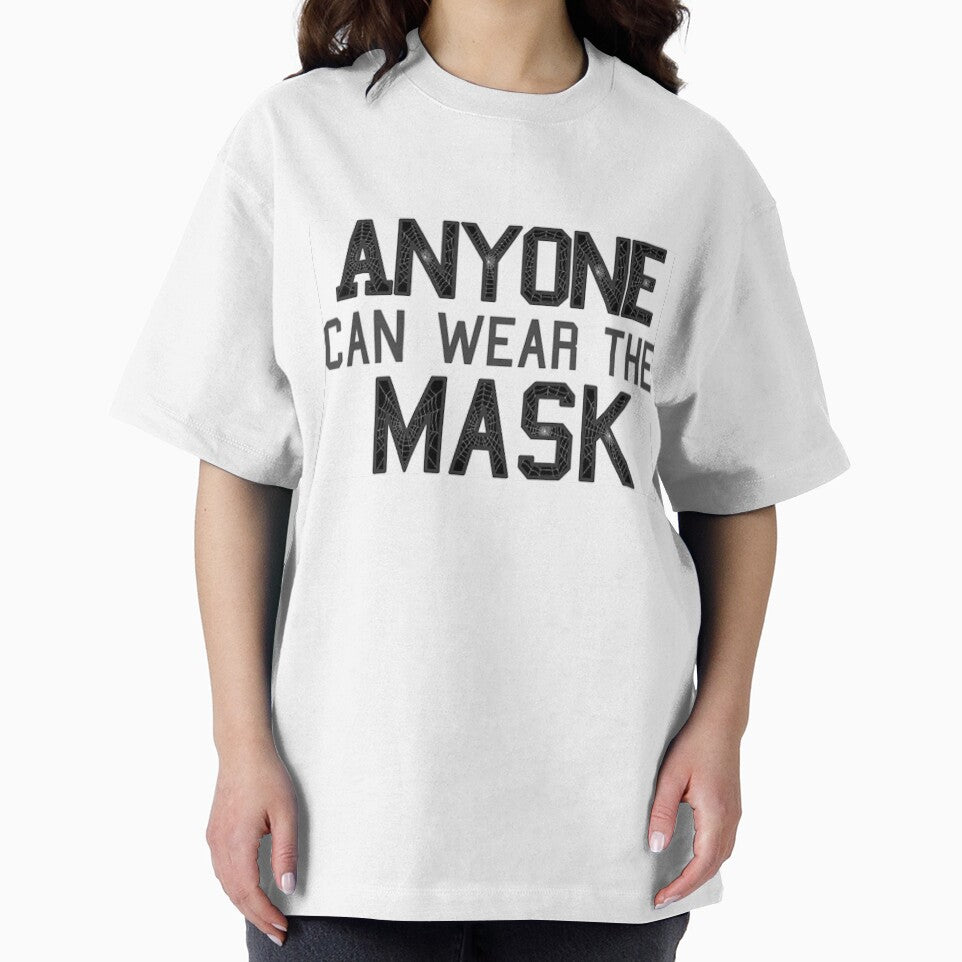 Anyone can wear the mask (Noir) Vintage-Inspired T-Shirt