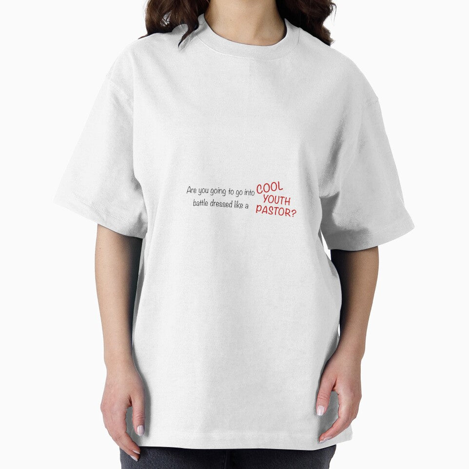 Are you going to go into battle dressed like a cool you pastor? Casual Print T-Shirt