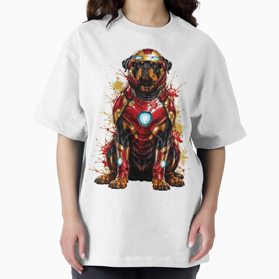 Dog Iron Casual Print T-Shirt
