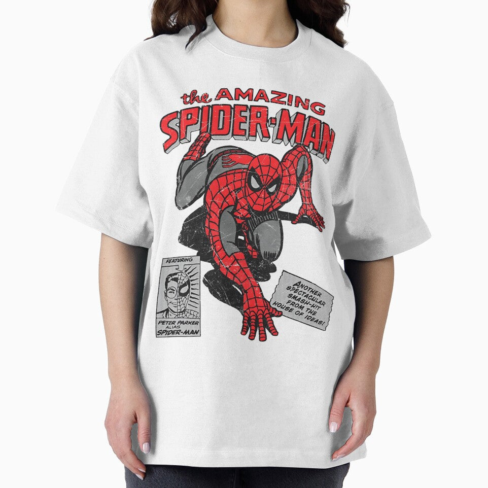 Amazing Web Hero Vintage Comic Style Action Superhero Retro Classic T Shirt Retro Style Tee