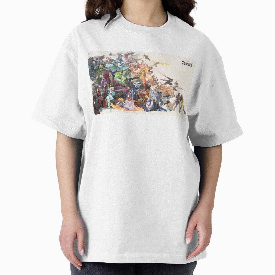 2026 Marvel Rivals Keyart Everyday Graphic Tee