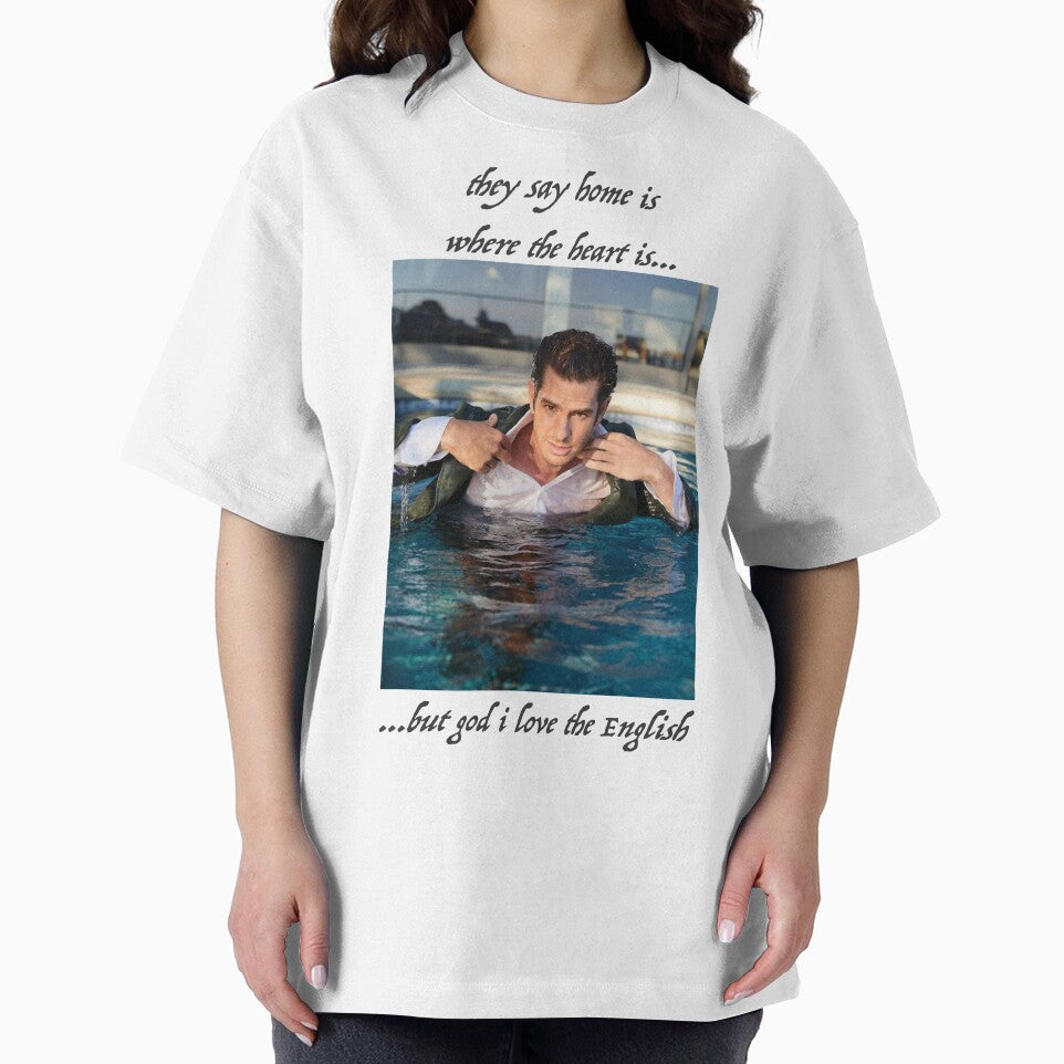 Andrew Garfield Photoshoot Casual Print T-Shirt