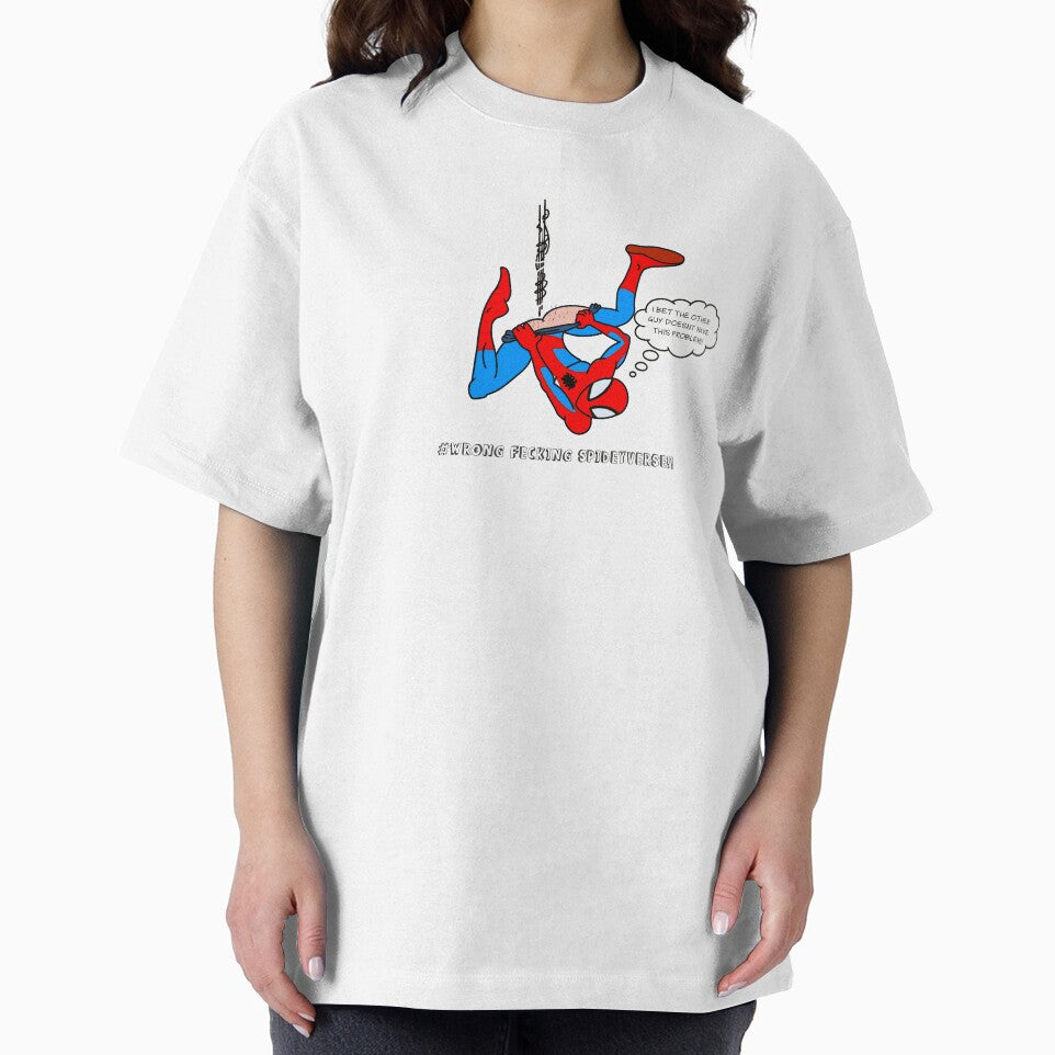 Different Spiderverse Retro Style Tee