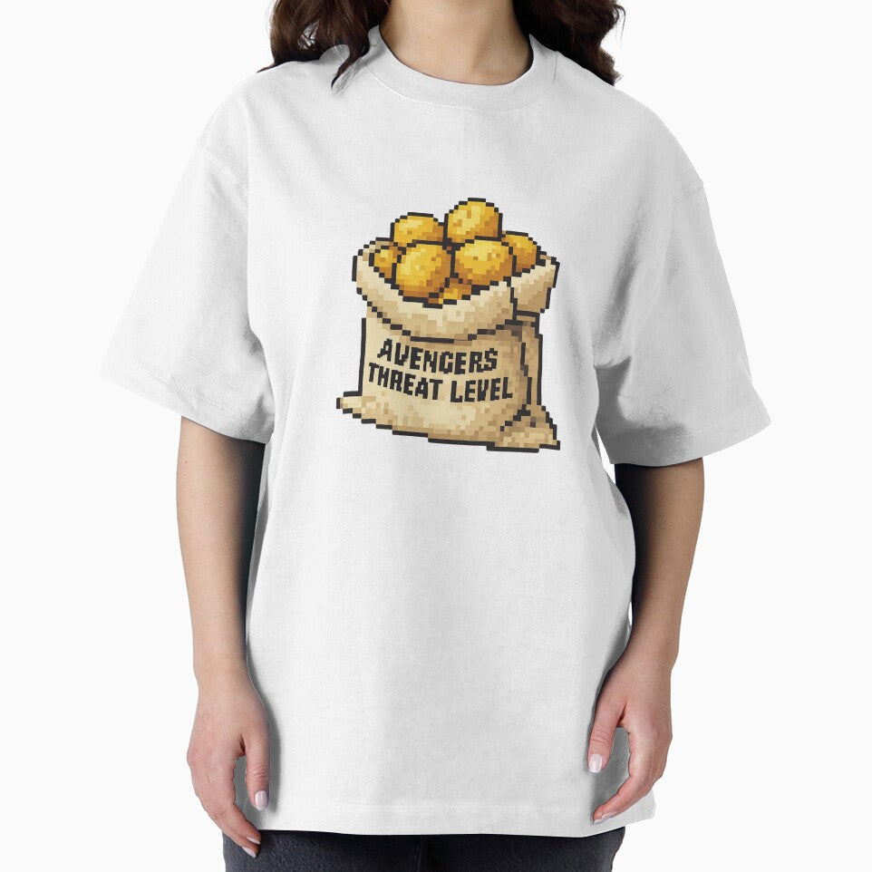 Avengers Threat Level Casual Print T-Shirt
